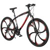 Rower górski MTB INDIANA X-Rock 3.6 M18 26 cali męski Czarno-czerwony