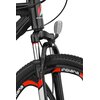 Rower górski MTB INDIANA X-Rock 3.6 M18 26 cali męski Czarno-czerwony Przerzutka tylna marka Shimano Tourney