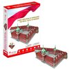Puzzle 3D CUBIC FUN Budowle Świata Zamek Królewski w Warszawie MC268H (105 elementów) Rodzaj 3D