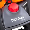 Fotelik rowerowy HAMAX Siesta Pomarańczowo-szary Z adapterem Tak