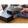 Switch EXTRALINK Victor EX-2500G-10MPS Gigabit Ethernet, 10 portów, Funkcja PoE, Zarządzalny Obsługiwane standardy IEEE 802.3ab