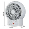 Termowentylator SENCOR SFH 7020WH Moc maksymalna [W] 2000