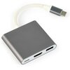 Hub CABLEXPERT A-CM-HDMIF-02-SG USB Typu C, Pasywny