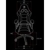 Fotel SPC GEAR SR300 V2 Czarno-biały Dla dzieci Nie