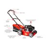 Kosiarka spalinowa GREENSO TB40S03A LC Loncin LC1P65FE-3 z napędem 400mm 2.1kW Pojemność silnika [cm3] 123