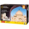 Puzzle 3D CUBIC FUN National Geographic Taj Mahal DS0981 (87 elementów)