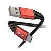 Kabel Micro USB - USB HAMA Extreme 1.5 m Czarno-czerwony Typ USB - Micro USB