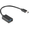 Adapter USB-C - USB LANBERG 0.15 m Rodzaj Adapter