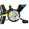 Rower młodzieżowy INDIANA X-Rock 1.6 26 cali dla chłopca Czarno-żółty Liczba biegów 18
