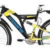 Rower młodzieżowy INDIANA X-Rock 1.6 26 cali dla chłopca Czarno-żółty Wiek 11 lat