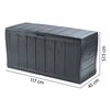 Skrzynia ogrodowa KETER Sherwood Storage Box 270 L Antracyt Rodzaj Skrzynia