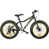 Rower górski MTB INDIANA Fat Bike M18 20 cali męski Żółty Rozmiar ramy [cal] 18