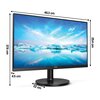 Monitor PHILIPS V-line 221V8 21.5" 1920x1080px 4 ms [GTG] Przeznaczenie Do domu i biura
