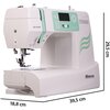 Maszyna do szycia MINERVA MC210PRO Prędkość szycia [obr/min] 800