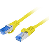 Kabel RJ45 - RJ45 LANBERG PCF6A-10CC-0200-Y 2 m Przepustowość 10 Gb/s