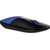 Mysz HP Z3700 Czarno-niebieski Dla graczy Nie