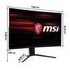 Monitor MSI Optix MAG322CR 31.5" 1920x1080px 180Hz 1 ms [MPRT] Curved Przeznaczenie Dla gracza