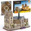 Puzzle 3D CUBIC FUN National Geographic Notre Dame 306-DS0986 (128 elementów) Seria National Geographic