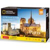 Puzzle 3D CUBIC FUN National Geographic Notre Dame 306-DS0986 (128 elementów)