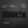 Klawiatura LOGITECH G512 Carbon Tactile Dla graczy Tak