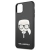 Etui KARL LAGERFELD Iconic Glitter Karl's Head do Apple iPhone 11 Pro Max Czarny Model telefonu iPhone 11 Pro Max