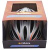 Kask rowerowy VÖGEL VKA-926GO Szaro-pomarańczowy MTB (rozmiar S/M) Do roweru MTB