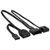 Wentylator AEROCOOL PGS Duo 12 Maksymalny przepływ powietrza [CFM] 33.4