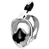 Maska do nurkowania SPOKEY Bardo (rozmiar L/XL) Czarno-biały Materiał wykonania Silikon