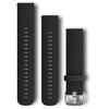 Pasek do Garmin Vivoactive 3 Czarno-srebrny Rodzaj Pasek