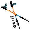 Kijki trekkingowe SPOKEY Zion (105 - 135 cm) Pomarańczowy Długość [cm] 105 - 135