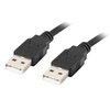 Kabel USB-A - USB-A LANBERG CA-USBA-20CU-0018-BK 1.8 m
