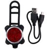 Lampka rowerowa DUNLOP 3 LED SMD Tryby pracy Miganie