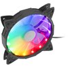 Wentylator GENESIS Hydrion 130 Rainbow LED Wymiary (WxSxG) [mm] 120 x 120 x 25