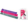 Zestaw gum oporowych PURE2IMPROVE Mini bands 03584 (3 szt.) Kolor Zielony