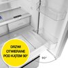 Lodówka CONCEPT LA6983ss Side by Side No frost 189.8cm Srebrna Kolor producenta Stal nierdzewna