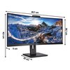 Monitor PHILIPS Brilliance 346P1CRH 34" 3440x1440px 100Hz 4 ms [GTG] Curved Przeznaczenie Do domu i biura