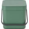 Kosz na śmieci BRABANTIA 129841 6L Zielony
