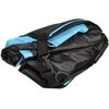 Dmuchany leżak ROYOKAMP Lazy Bag Niebiesko-czarny Materiał Oxford