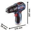 Wiertarko-wkrętarka BOSCH Professional GSB 12V-30 06019G9102 Typ uchwytu Sześciokątny