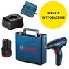 Wiertarko-wkrętarka BOSCH Professional GSR 120-LI 06019G8002 Wyposażenie 2 akumulatory