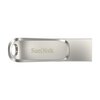Pendrive SANDISK Ultra Dual Drive Luxe 32GB, USB-C / USB 3.2 Gen. 1 (USB 3.0), Odczyt 150 Mb/s Srebrny