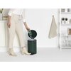 Kosz na śmieci z pedałem BRABANTIA 304040 NewIcon wyjmowane wiadro, uszczelka przeciwzapachowa 12L Zielony Typ Pedałowy