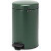 Kosz na śmieci z pedałem BRABANTIA 304040 NewIcon wyjmowane wiadro, uszczelka przeciwzapachowa 12L Zielony Liczba komór 1