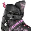 Łyżworolki NILS EXTREME NH11912 A 2w1 (rozmiar 35-38) Zapięcie Pasek na rzep
