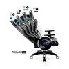 Fotel DIABLO CHAIRS X-One 2.0 King Size Czarno-biały Zagłówek Tak