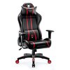 Fotel DIABLO CHAIRS X-One 2.0 King Size Czarno-czerwony