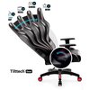 Fotel DIABLO CHAIRS X-One 2.0 King Size Czarno-czerwony Dla dzieci Nie