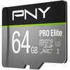 Karta pamięci PNY microSDXC PRO Elite 64GB Adapter w zestawie Tak