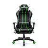 Fotel DIABLO CHAIRS X-One 2.0 Normal Size Czarno-zielony Materiał obicia Skóra ekologiczna HDS