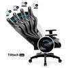Fotel DIABLO CHAIRS X-One 2.0 King Size Czarno-czarny Podświetlenie RGB Nie